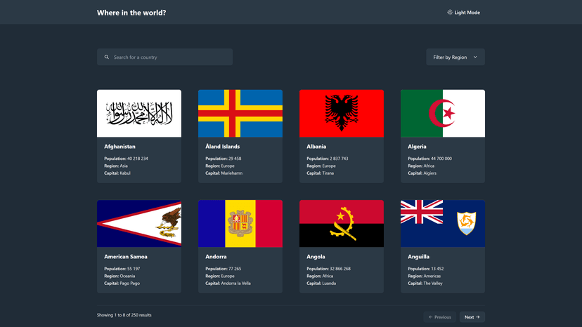 Countries Preview image